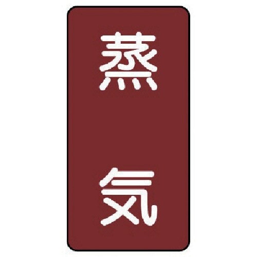 ユニット 配管ステッカー 蒸気(小) アルミ 80