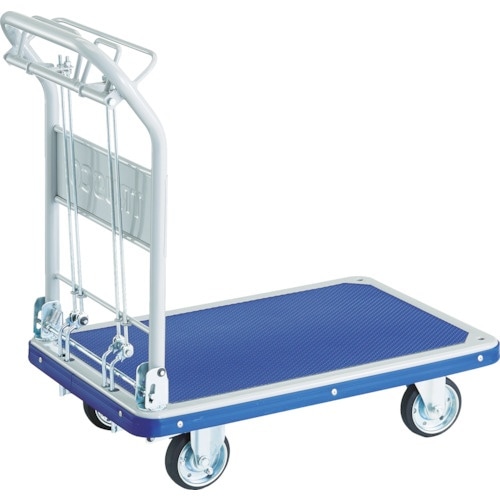 TRUSCO プレス製台車 ドンキーカート 折畳