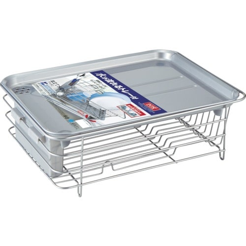 POSE Nポゼ縦横兼用Wコート水切り シルバー