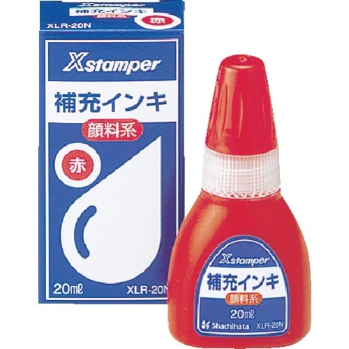 シヤチハタ 顔料系インキ20ML 赤