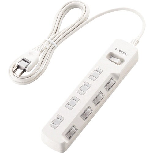 ELECOM オフィス用タップ 一括&個別スイッチ