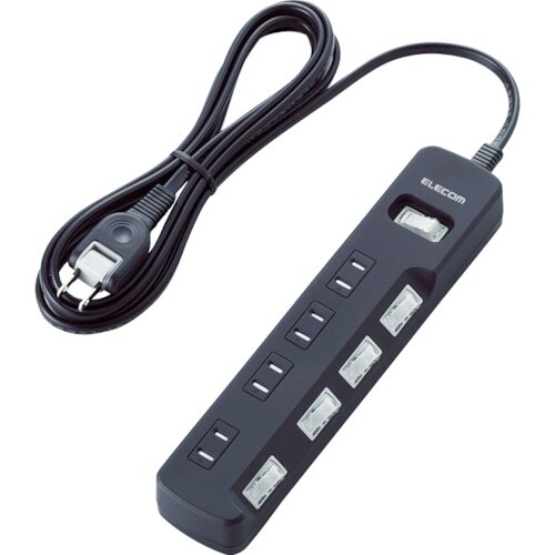 ELECOM オフィス用タップ 一括&個別スイッチ