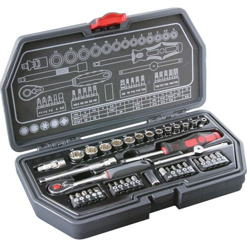 スエカゲ 1/4DR.39PC.スプラインソケット