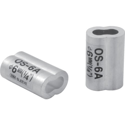 ARM オーバルスリーブ 6.0MM 20個入