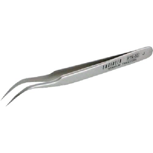 ENGINEER チタンピンセット(J型)曲りタイ