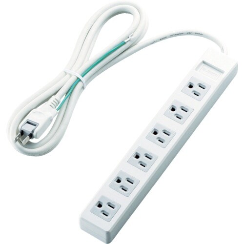 ELECOM 3ピンプラグ対応タップ