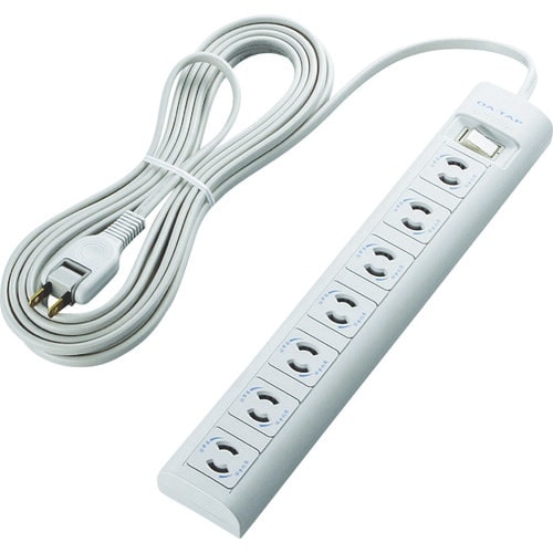 ELECOM 抜け止めマグネット雷タップ