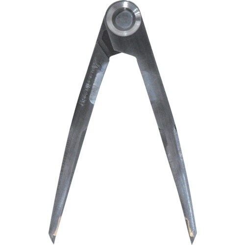 シンワ 鋼製コンパス 超硬チップ付C−2 10cm