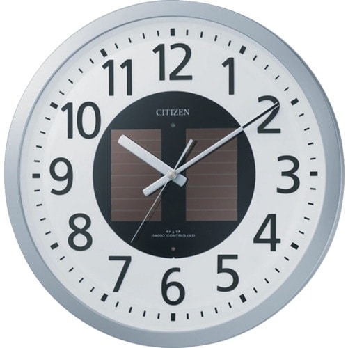 シチズン 電波 壁掛け時計 ソーラー補助電源 エコ