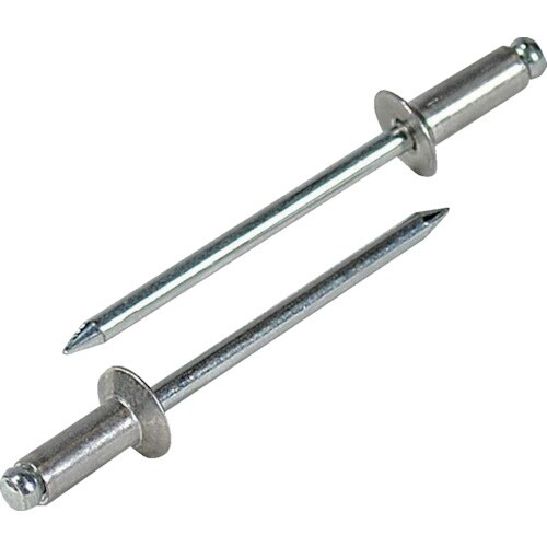 エビ ブラインドリベット・皿頭 エコBOX アルミ