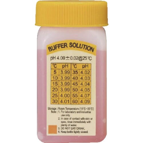 CUSTOM 防水型PH計用校正液(PH4.0)