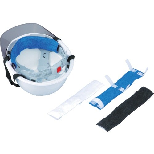 トーヨーセフティ ヘルメット取付式汗取りデコパット