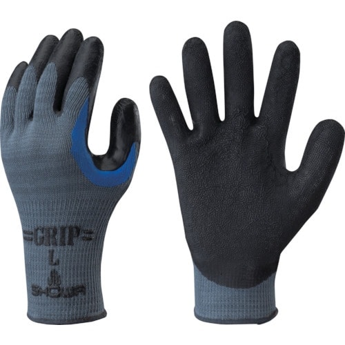 SHOWA ゴム背抜き手袋 No330股付グリップ