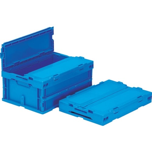 サンコー フタ一体型折りたたみコンテナー 5588