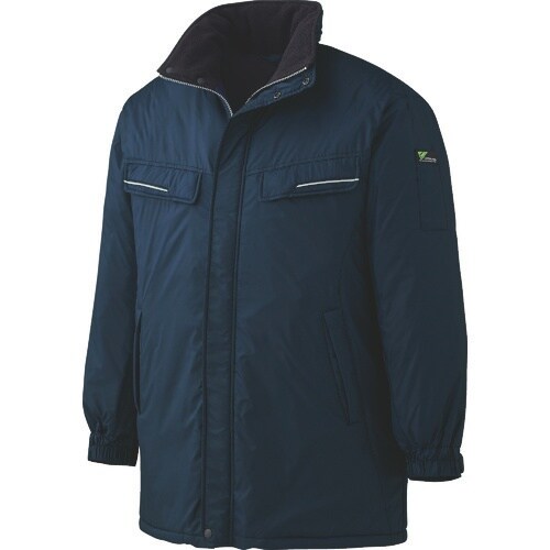 ミドリ安全 ベルデクセル 防寒コート ネイビー L