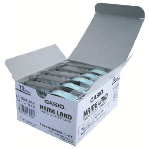 カシオ ネームランド用スタンダードテープ5本入り1