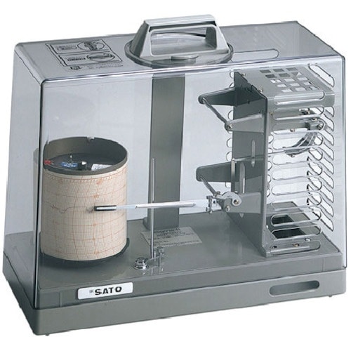 佐藤 シグマ2型温度記録計(クォーツ式) (723