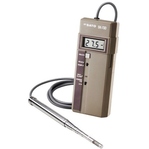 佐藤 電子風速計 SK−73D