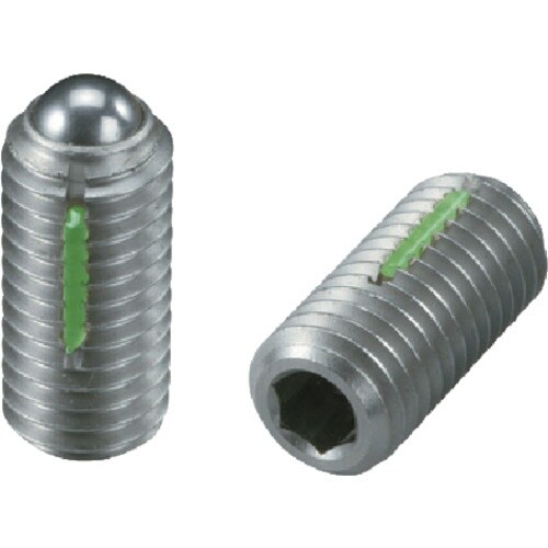 kipp 六角穴ボールプランジャー ねじ径M5×0