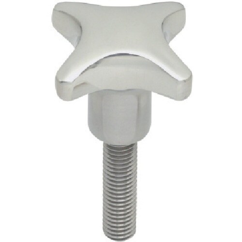 イマオ ステンレスクロスノブ(オネジ) 外径32m