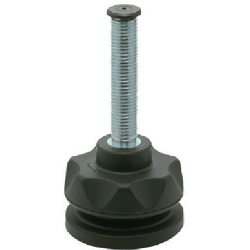 ELESA エンプラレベリングパッド(調整ノブ付)