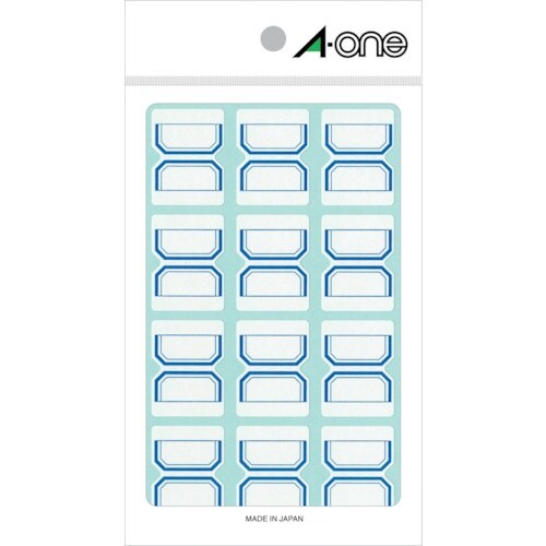 3M エーワン セルフインデックス 中 青 12面