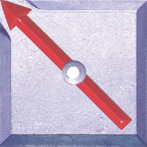 STS 境界用標示板(1穴・貼付用)SH−4 (1