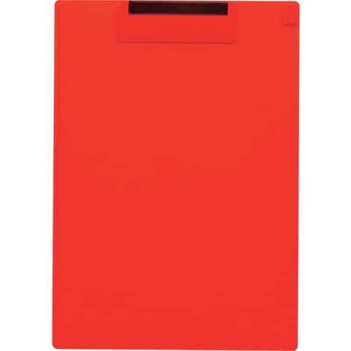 OP クリップボード A4E 赤