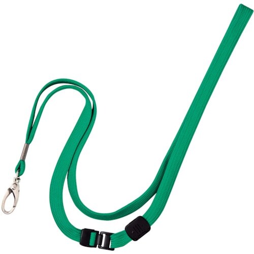 OP ループクリップ 金属フック式 1本 緑