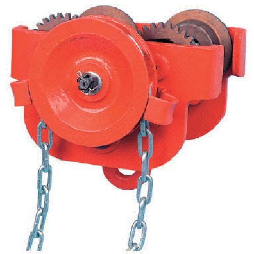 HHH ギヤートロリー2t ビーム巾100、125