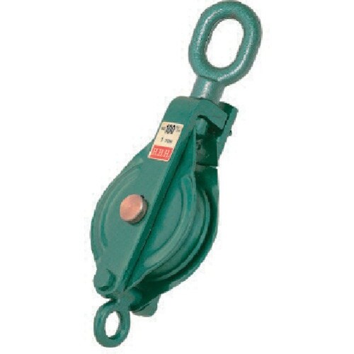 HHH 強力型滑車一車スナッチ オーフ型175mm