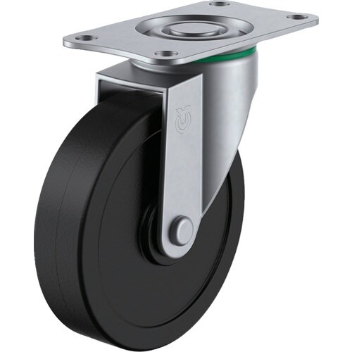 ユーエイ プレート式 自在 ステンレスキャスター