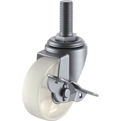 ユーエイ ねじ込み式 自在 ステンレスキャスター