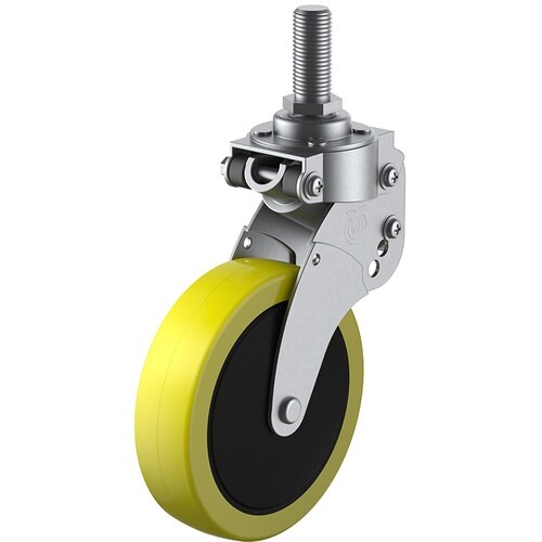 ユーエイ ねじ込み式 自在 クッションキャスター