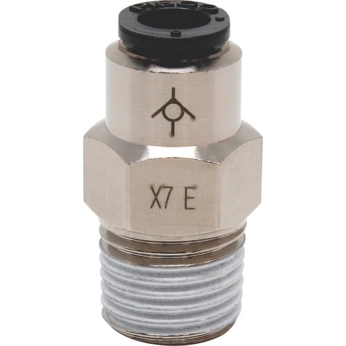 PISCO チェックバルブ ストレート オネジ側出