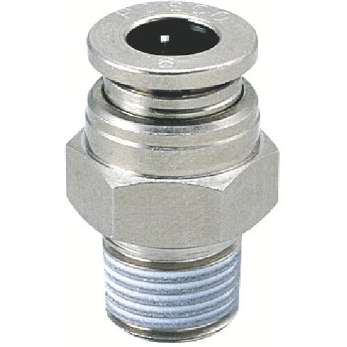 PISCO チューブフィッティングブラスストレート