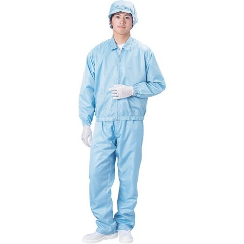 BLASTON ジャケット(衿付)−青−7L