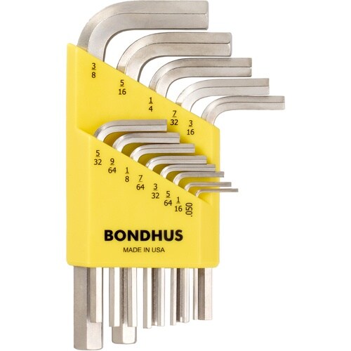 BONDHUS 六角L−レンチ ショート インチ