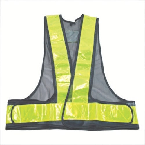 ミドリ安全 安全ベスト K−1V ネイビーXイエロ