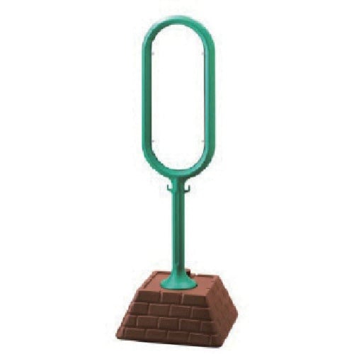 ユニット #サインポスト(緑)両面無地 450×4