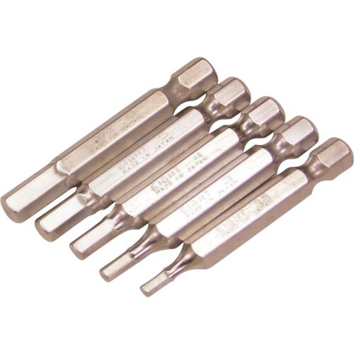 EIGHT 六角棒ビット 対辺6.35mm 溝9m