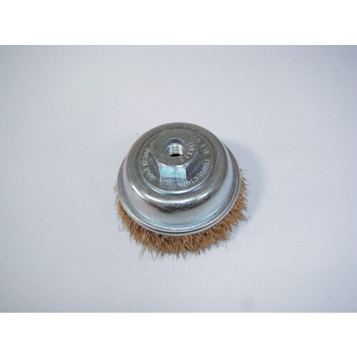 ヤナセ カップブラシ鋼線メッキEタイプ