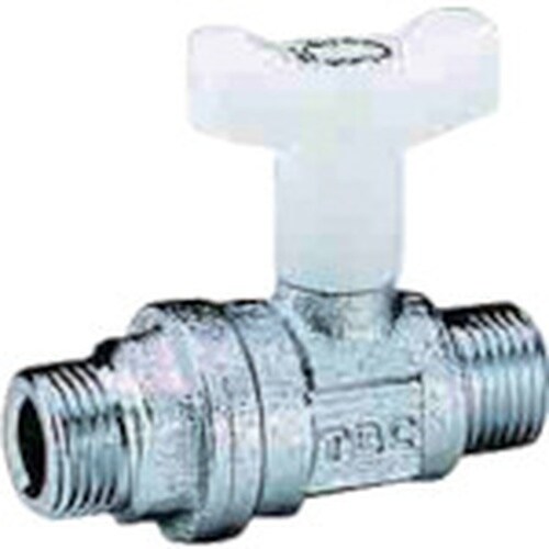 TBC オネジボール止水逆止Sメッキ