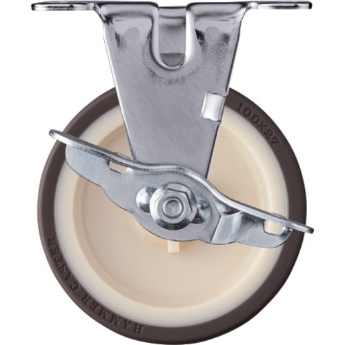 ハンマー プレート式キャスター Eシリーズ 固定S