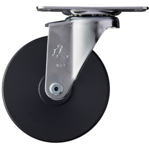 ハンマー 旋回式MCナイロン車輪 100mm