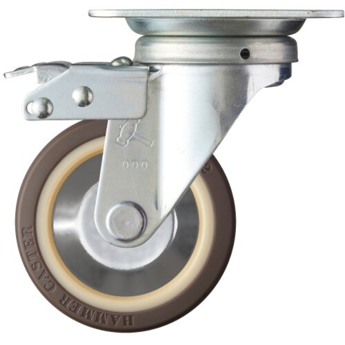 ハンマー スイッチキャスター ウレタン車輪(ラジア