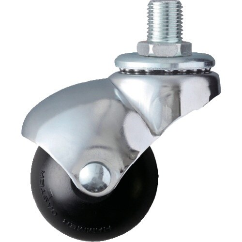 ハンマー ねじ込み式M12×1.25 旋回式ゴム車