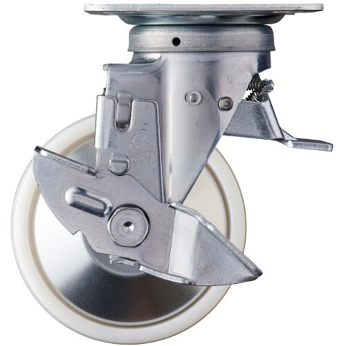 ハンマー スイッチキャスター ナイロン車輪(ローラ