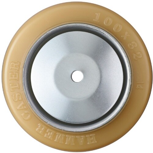 ハンマー ローラーB入りウレタン車輪 100mm