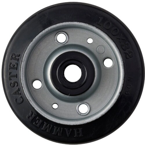 ハンマー S型ゴムB入り車輪 435S−RB100